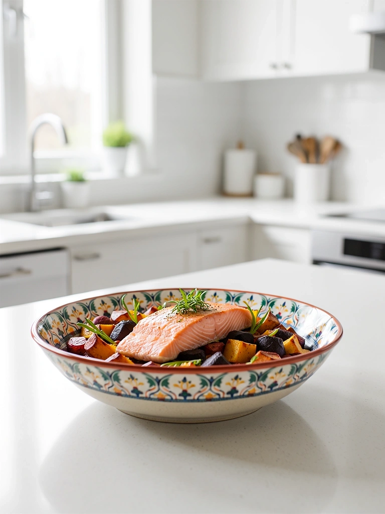 Terveellinen ja monipuolinen ateria